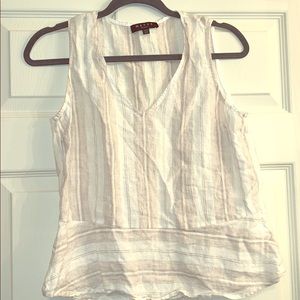 maven west Linen Tank Top